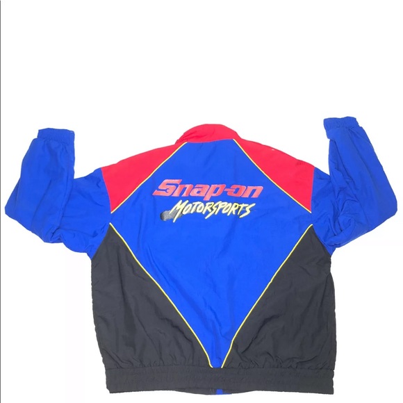 Swingster Mens Size XL Jacket Snap-On Motorsports - Picture 7 of 8